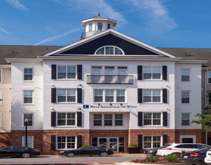 Furnished housing at Bell on West, Annapolis, Maryland Interim Homes