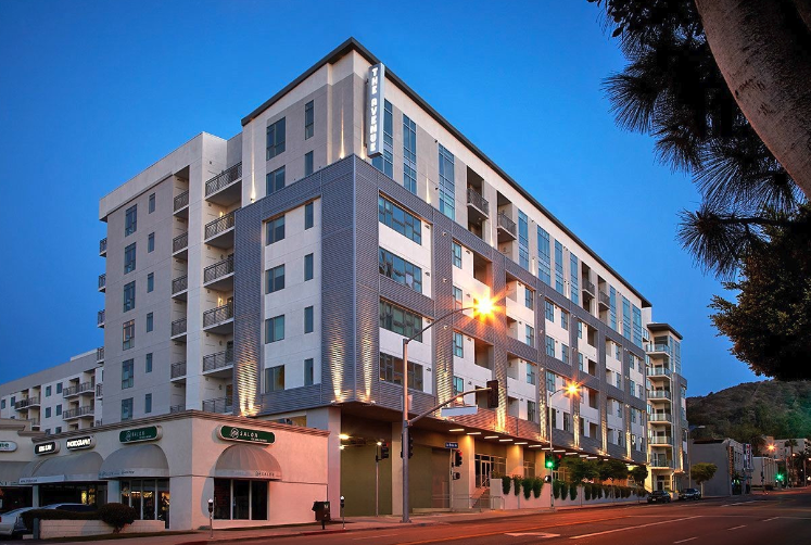 Furnished housing at The Avenue Hollywood, Los Angeles, California