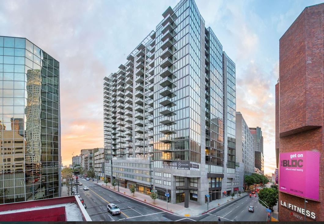 Furnished housing at 8th & Hope, Los Angeles, California | Interim Homes